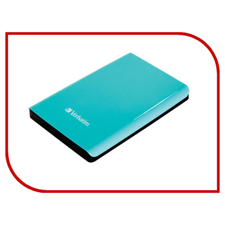 Жесткий диск Verbatim Store n Go 500Gb USB 3.0 Turquoise 53171