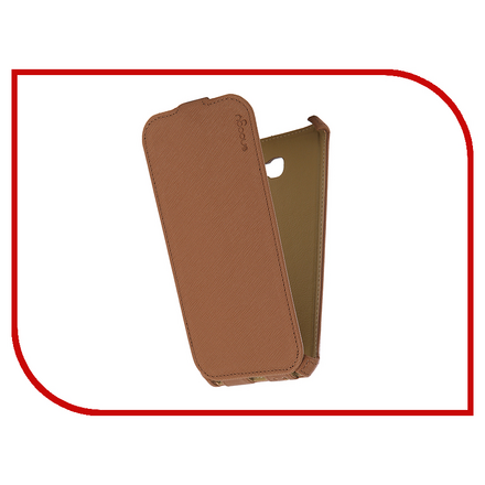 Аксессуар Чехол Samsung Galaxy A7 Snoogy иск. кожа Brown SN-SM-a7/2017/-BRN-LTH