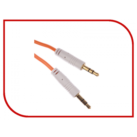 Аксессуар Exployd AUX Jack 3.5mm M - Jack 3.5mm M Orange EX-K-209