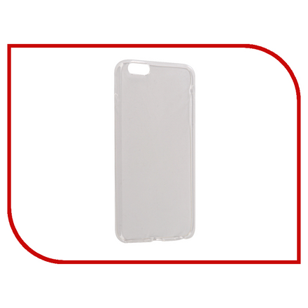 Аксессуар Чехол Snoogy Creative Silicone 0.3mm для APPLE iPhone 6 Plus White