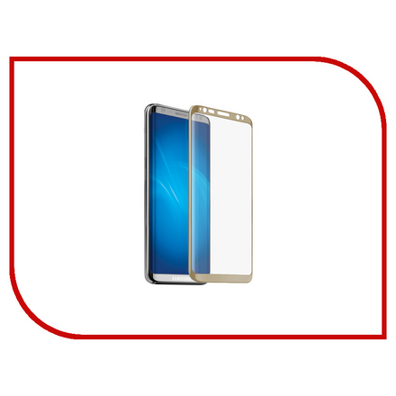 Аксессуар Защитное стекло Samsung Galaxy S8 Plus G955A Svekla 3D Gold Frame ZS-SVSG955A-3DGOLD