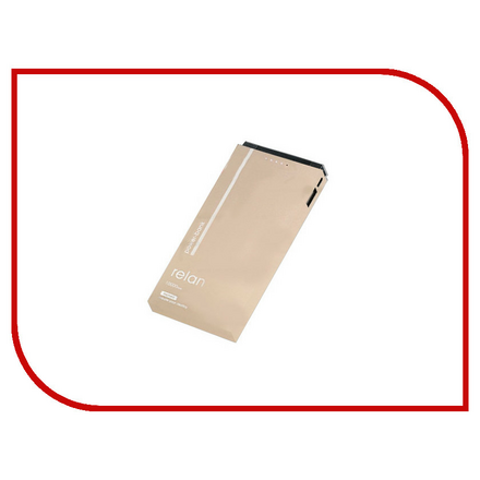 Аккумулятор Remax Power Bank RPP-65 Relan 10000mAh Gold 71921