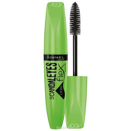 Rimmel Тушь Для Ресниц Scandaleyes Lycra Flex № 001 black, 11 мл