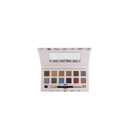 Тени для век Cargo Cosmetics Eyeshadow Palette Suited To A Tea (Цвет To A Tea variant_hex_name 7F363F)