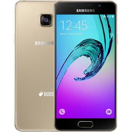 Смартфон Samsung Galaxy A3 (2016) Gold (Samsung Galaxy с пакетом услуг на 3600р)