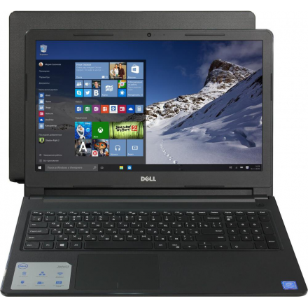 Ноутбуки Dell Vostro 3568-9385 (Intel Core i3 6006U 2000 Mhz/15.6&amp;quot;/1366x768/4096Mb/1000Gb HDD/DVD-RW/AMD Radeon R5 M420X/WIFI/Windows 10 Professional x64)