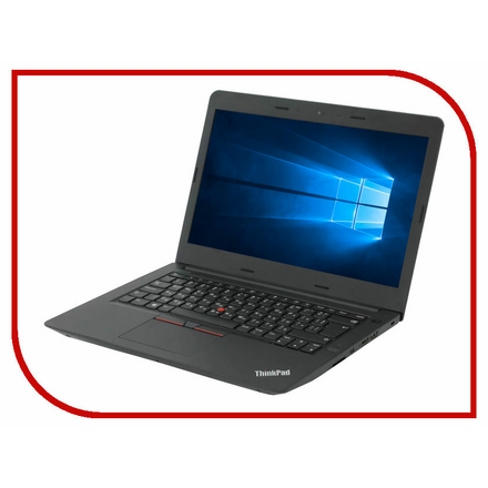 Ноутбук Lenovo ThinkPad Edge E470 20H1007YRT (Intel Core i3-6006U 2.0 GHz/4096Mb/180Gb SSD/No ODD/Intel HD Graphics/Wi-Fi/Cam/14.0/1920x1080/Windows 10 64-bit)