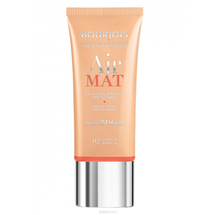 Bourjois Крем Тональный Для Лица Air Mat- Found De Teint Тон 02 vanille 30 мл 29101247002