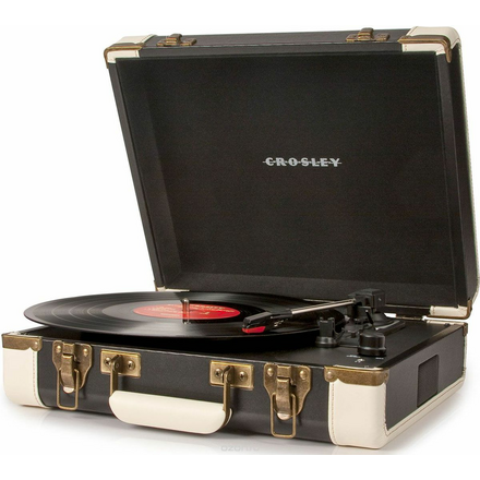 Crosley Executive, Black White виниловый проигрыватель CRL6019A-BK