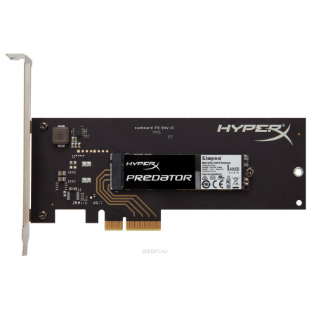 Kingston HyperX Predator 480 GB SSD-накопитель SHPM2280P2H/480G