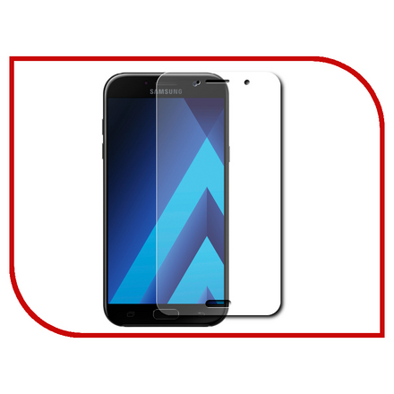 Аксессуар Защитное стекло Samsung Galaxy A3 2017 InterStep 3D Full Screen IS-TG-SAMA373DT Transparent 000B202