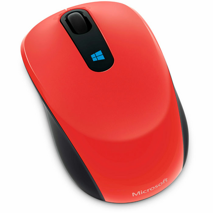 Мышь Microsoft Sculpt Mobile Mouse Red USB 43U-00026