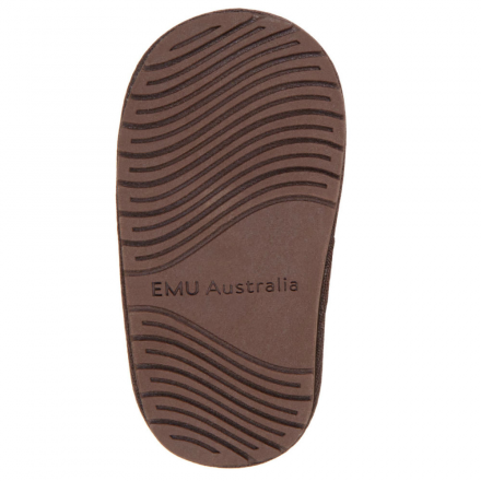 EMU Australia пинетки шоколадные Monkey Tail Walker р.XL (18-24) B11432