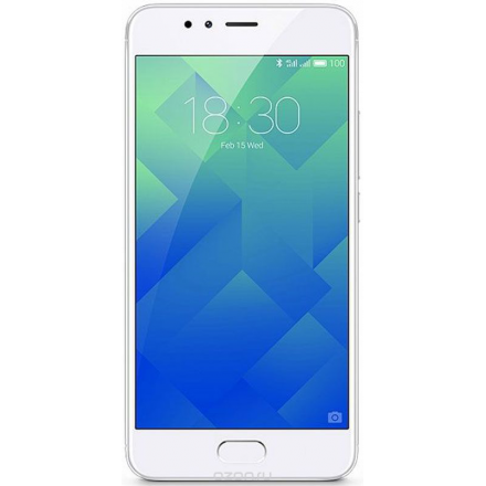 Meizu M5s 16Gb, White Silver MZU-M612H-16-SW