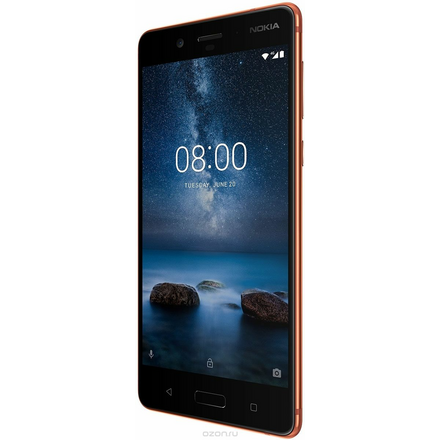 Nokia 8 DS, Polished Copper 11NB1M01A08