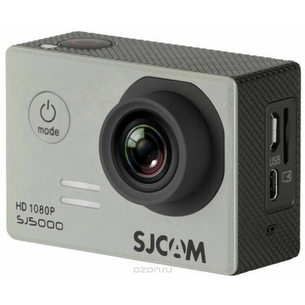 SJCAM SJ5000, Silver экшн-камера SJCAM SJ5000 silver;SJCAM SJ5000 silver