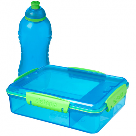 Контейнер для продуктов Sistema Lunch Pack 975мл Blue (41575)