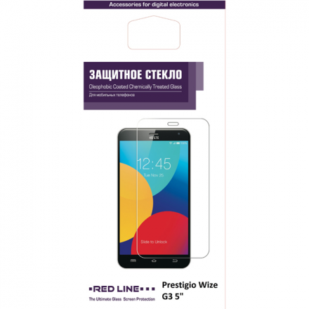 Защитное стекло Red Line для Prestigio Wize G3