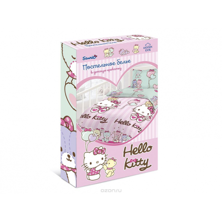 Hello Kitty Комплект детского постельного белья 3 предмета