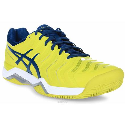 Кроссовки для тенниса мужские Asics Gel-Challenger 11 Clay, цвет: желтый. E704Y-8945. Размер 9H (42)