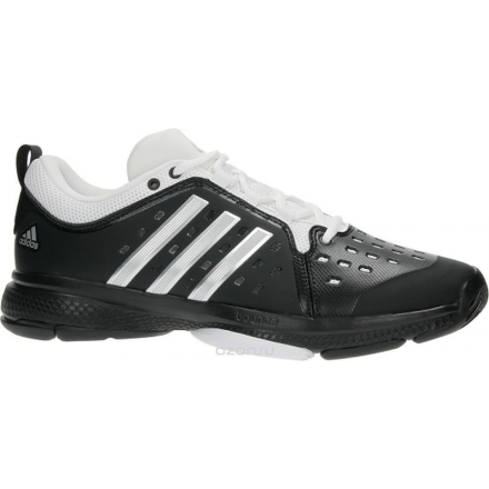 Кроссовки для тенниса мужские Adidas Barricade Classic B, цвет: черный. CG3108. Размер 9,5 (42,5)