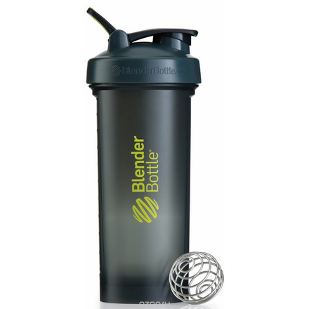 Шейкер спортивный BlenderBottle "Pro45 Full Color", цвет: серый, зеленый, 1,33 л BB-PR45-FCGG