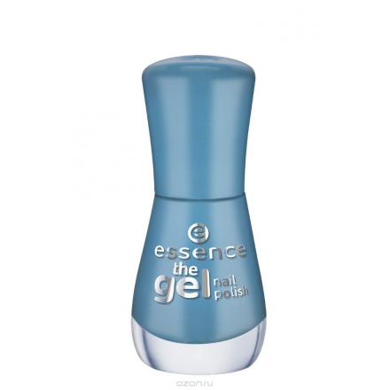 essence Лак для ногтей The gel nail серо-синий т.51, 8мл 54170