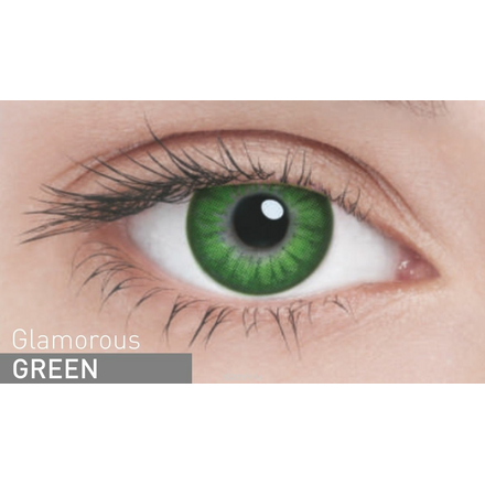 Adria Контактные линзы Glamorous color / 2 шт / -2.00 / 8.6 / 14.5 / Green ФМ000002067