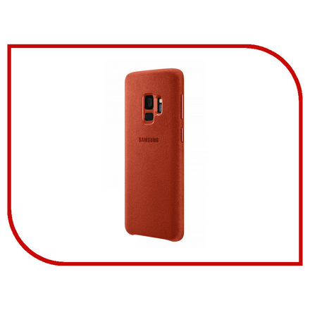 Аксессуар Чехол Samsung Galaxy S9 Alcantara Cover Red EF-XG960AREGRU