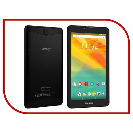 Планшет Prestigio Grace 3157 4G 7 LHPMT31574GCCIS (Quad Core 1.1 GHz/1024Mb/8Gb/4G/Cam/7.0/1280x720/Android)