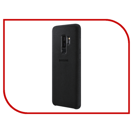 Аксессуар Чехол Samsung Galaxy S9 Plus Alcantara Cover Black EF-XG965ABEGRU