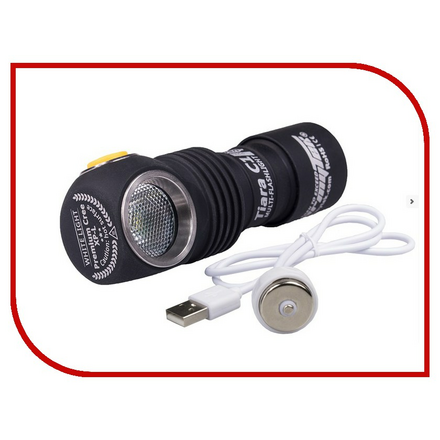 Фонарь ArmyTek Tiara C1 Pro Magnet USB + 18350 XP-L