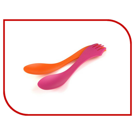 Ложка-вилка Light My Fire Spork Large Fuchsia/Orange (2шт) 41269313