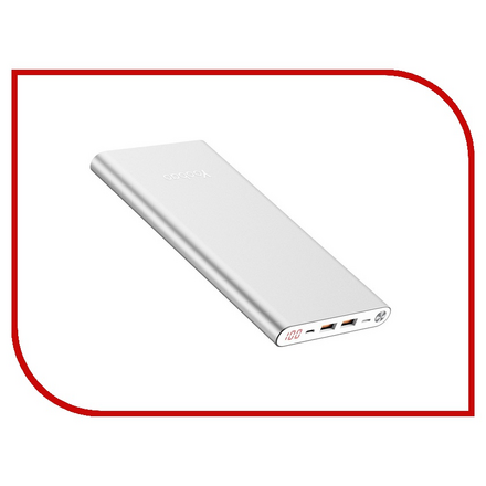 Аккумулятор Yoobao Power Bank A2 Slim 20000mAh Silver