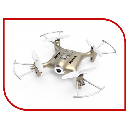 Квадрокоптер Syma X21W Gold