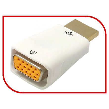 Аксессуар Orient HDMI M to VGA 15F C117 White