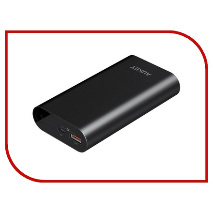 Аккумулятор Aukey QC 3.0 PB-T15 10500mAh Black LLTS105386