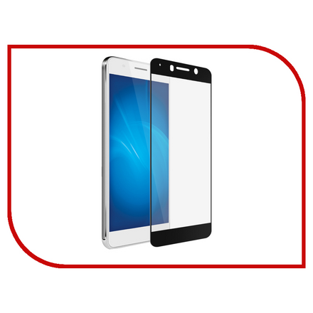 Аксессуар Защитное стекло Huawei Honor 6A Red Line Full Screen Tempered Glass Black