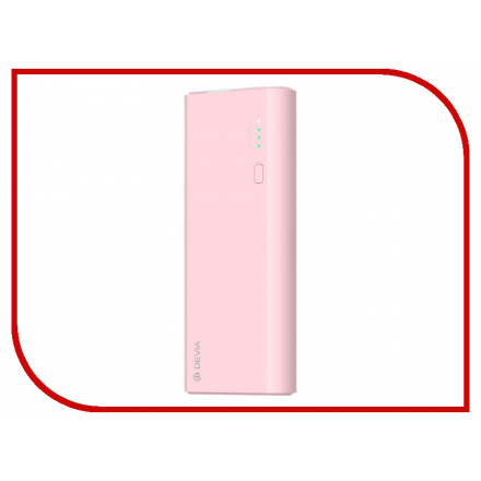 Аккумулятор Devia Smart 10000mAh Pink