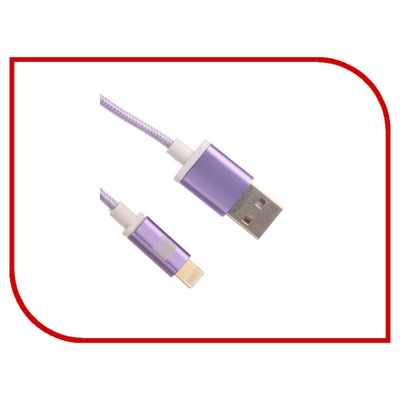 Аксессуар ACD Style Lightning USB-A 1m Purple ACD-U913-P6P