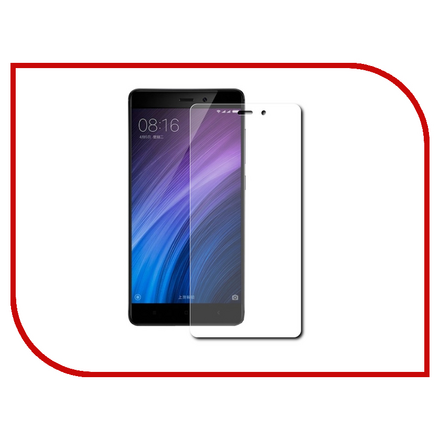 Аксессуар Защитное стекло Xiaomi Redmi Note 4X Red Line Tempered Glass