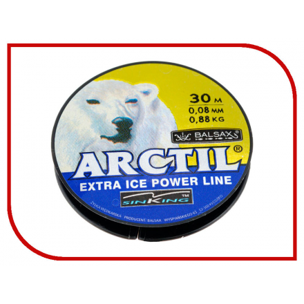 Леска Balsax Arctil 30m 0.08mm 13-12-20-125