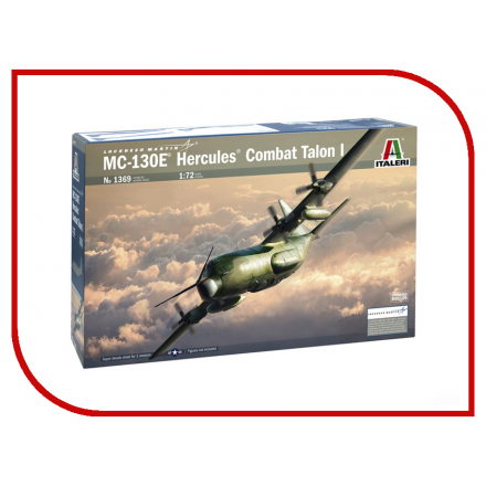 Сборная модель Italeri Самолет Hercules MC-130H 1369