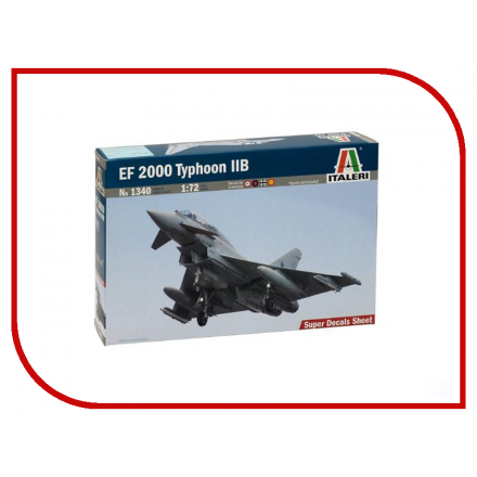 Сборная модель Italeri Самолет Ef 2000 Thypoon Twin Seater 1340