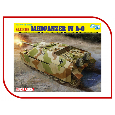 Сборная модель Dragon Jagdpanter IV A-0 6843