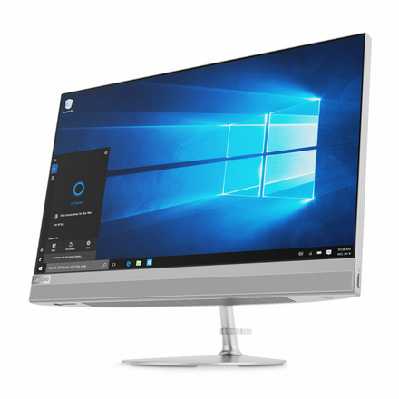 Моноблок Lenovo IdeaCentre 520-24IKL 24" FullHD Intel G4560T / 4Gb / 1Tb / DVD / Kb+m / Win10 Silver