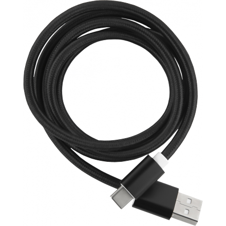 Кабель Red Line Nylon USB – USB Type-C Black