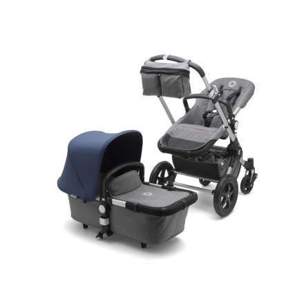 BUGABOO Коляска 2 в 1 Cameleon3 + complete ALU/GREY MELANGE-SKY BLUE 239182SB01