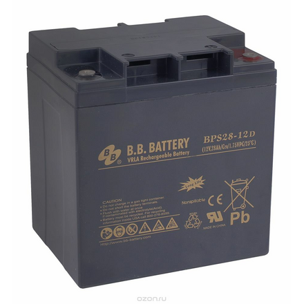 B.B.Battery BPS 28-12D аккумуляторная батарея для ИБП