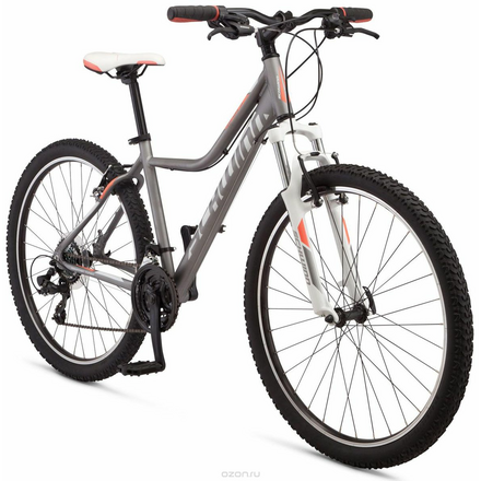 Велосипед горный Schwinn "Mesa 2 Women", цвет: серый, колесо 27,5", рама M 38675133006